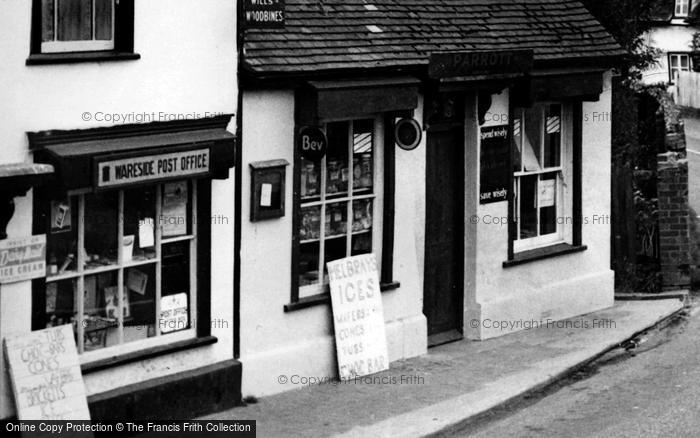 Photo of Wareside, The Post Office c.1955