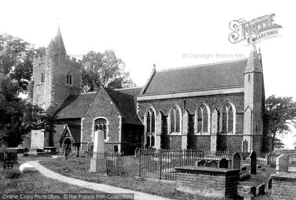 Photo of Warfield, St Michael's Church 1901