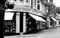 Burgis Stores, High Street 1950, Wargrave
