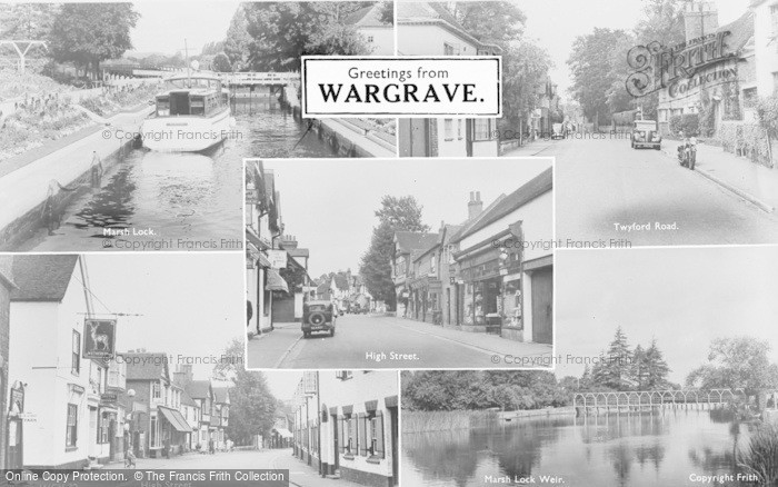 Photo of Wargrave, Composite c.1955