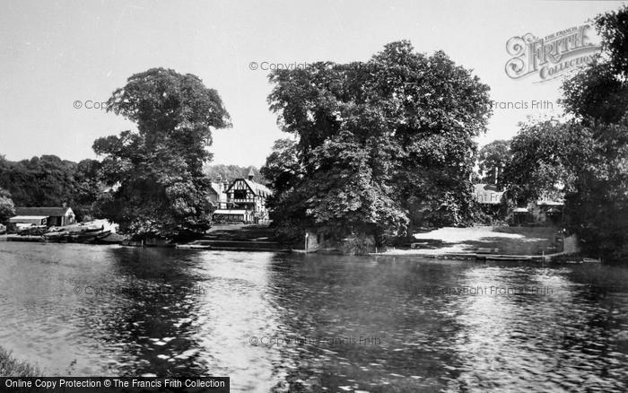 Photo of Wargrave, From Above Ferry 1890