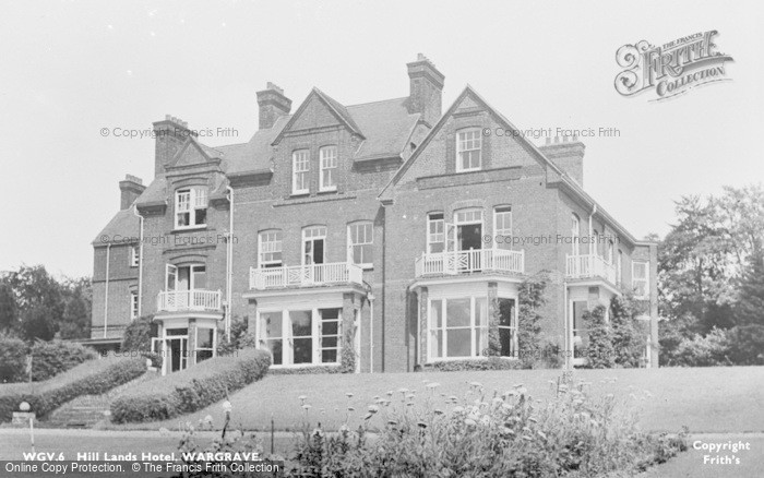 Photo of Wargrave, Hill Lands Hotel c.1950