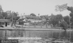 St George And Dragon Hotel From River c.1960, Wargrave