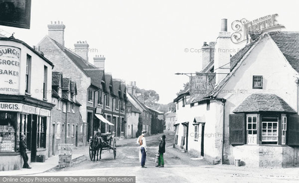 Photo of Wargrave, The Village 1890