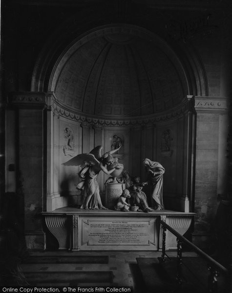 Photo of Warkton, St Edmund's Church Sculpture 1922