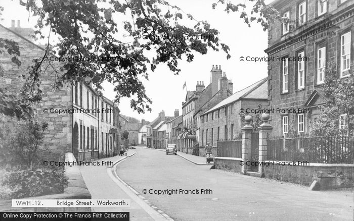 Photo of Warkworth, Bridge Street c.1955