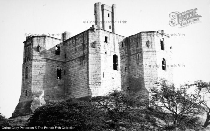 Photo of Warkworth, Castle 1950