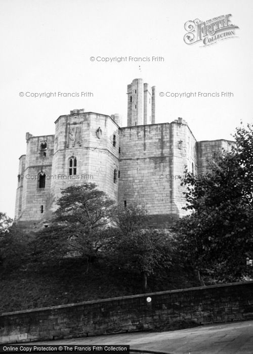 Photo of Warkworth, Castle 1950