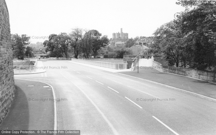 Photo of Warkworth, Castle From The Bridge c.1965