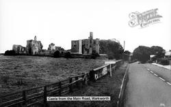 Castle From The Main Road c.1950, Warkworth