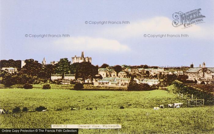 Photo of Warkworth, General View c.1965