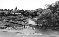 The Bridge And River Coquet c.1965, Warkworth
