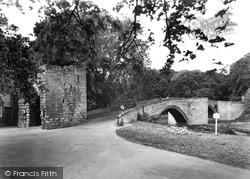 The Bridge And Tower c.1960, Warkworth