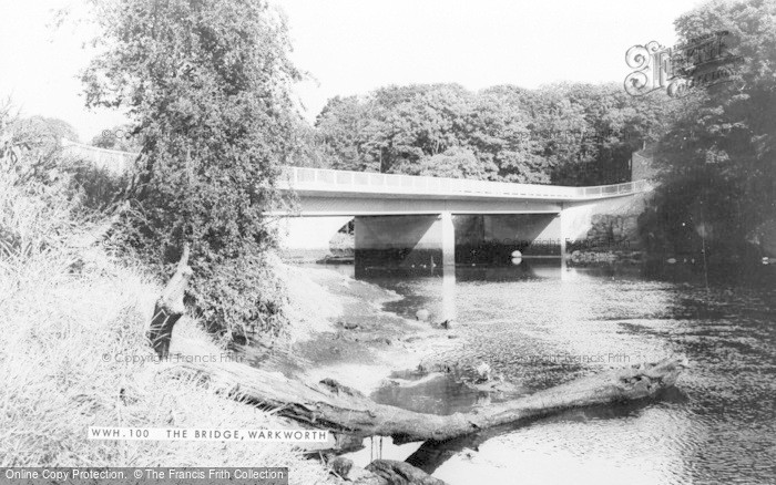 Photo of Warkworth, The Bridge c.1965