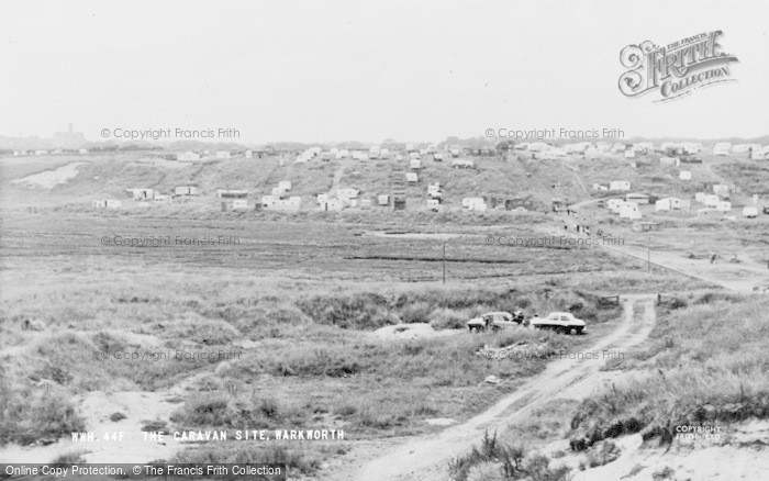 Photo of Warkworth, The Caravan Site c.1960