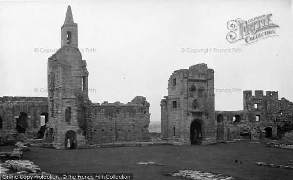 Photo of Warkworth, The Castle c.1955