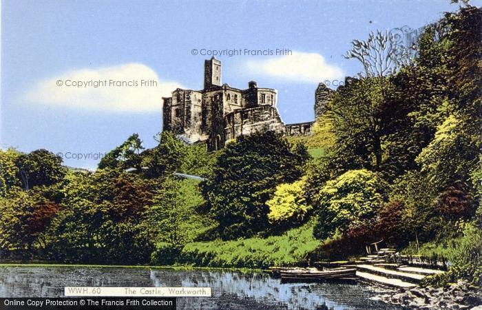 Photo of Warkworth, The Castle c.1965