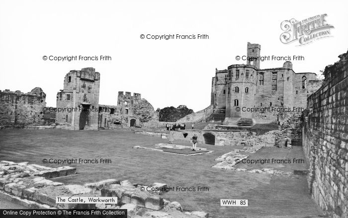 Photo of Warkworth, The Castle c.1965