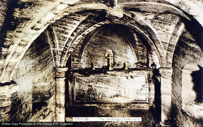 Photo of Warkworth, The Hermitage c.1965