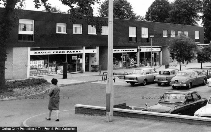 Photo of Warley, The Keys, Shopping Parade c.1965