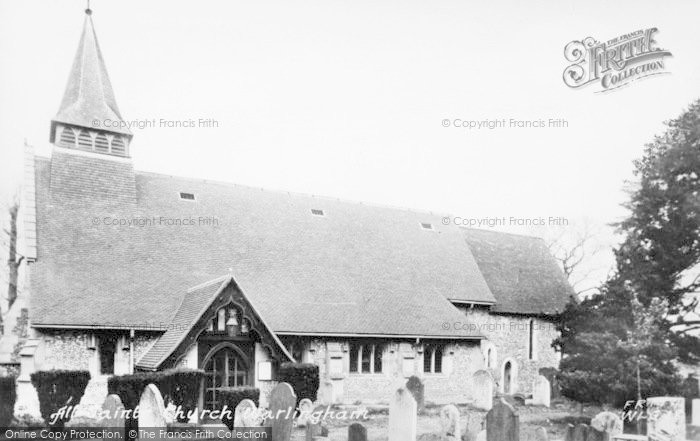 Photo of Warlingham, All Saints Church c.1955