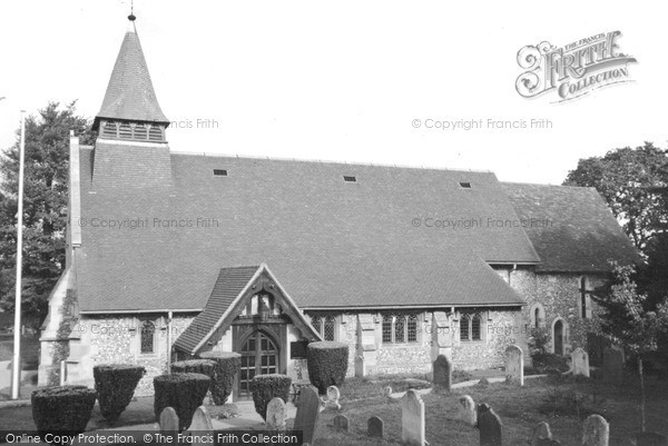 Photo of Warlingham, All Saints Church c.1960