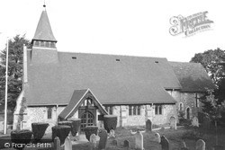 All Saints Church c.1960, Warlingham