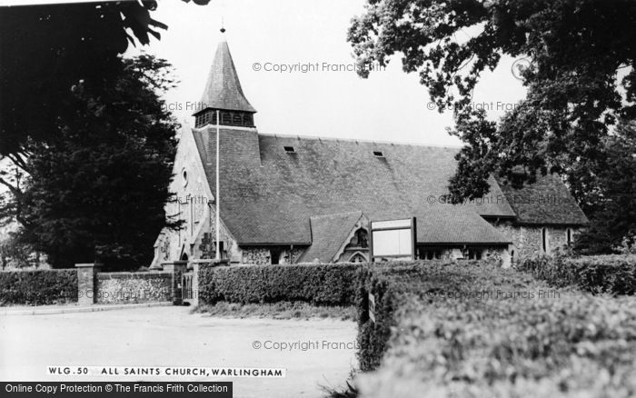 Photo of Warlingham, All Saints Church c.1960
