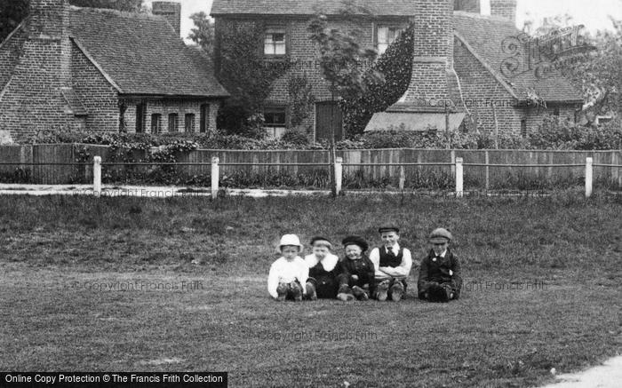 Photo of Warlingham, Children On The Common 1904