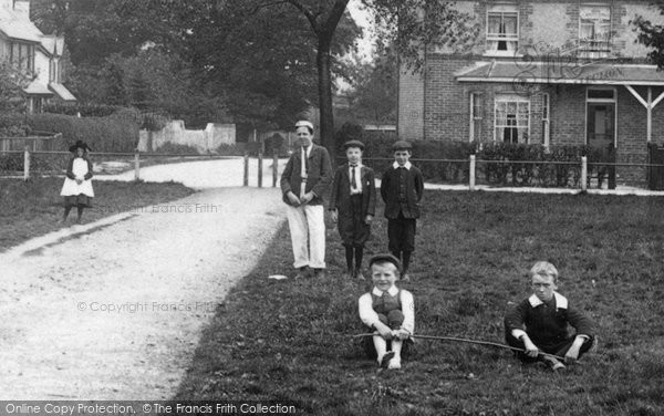 Photo of Warlingham, Children On The Common 1904