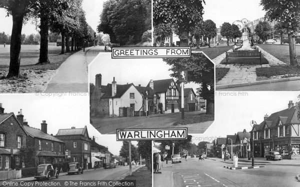 Photo of Warlingham, Composite c.1955
