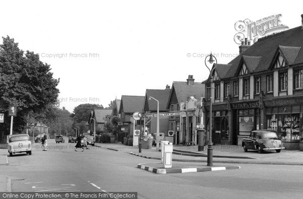 Photo of Warlingham, Post Office Corner c.1955