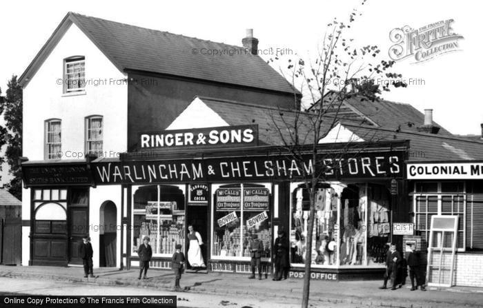 Photo of Warlingham, Shops By The Green 1907