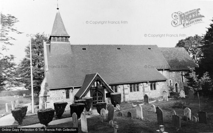 Photo of Warlingham, The Church c.1960