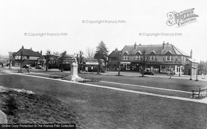 Photo of Warlingham, The Green c.1955