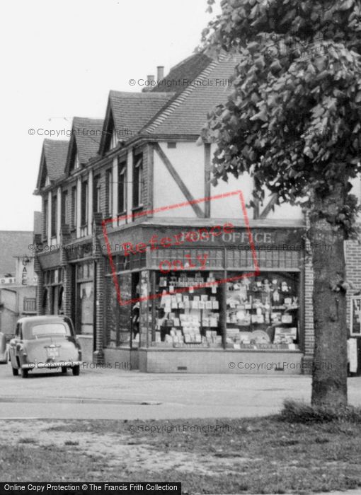 Photo of Warlingham, The Post Office c.1955