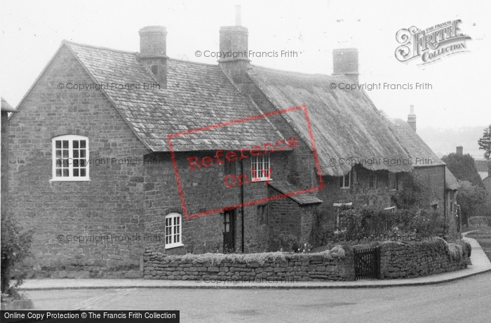 Photo of Warmington, Old Cottages c.1965
