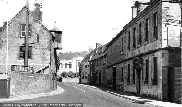 Photo of Warminster, Church Street c.1955