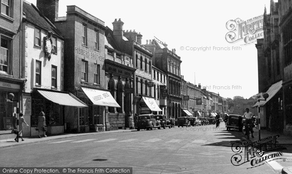 Photo of Warminster, Market Place c.1950