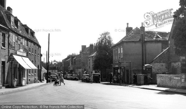Photo of Warminster, Silver Street c.1955