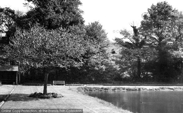 Photo of Warminster, The Lake, Pleasure Ground c.1950