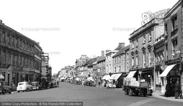 Photo of Warminster, The Market Place c.1955