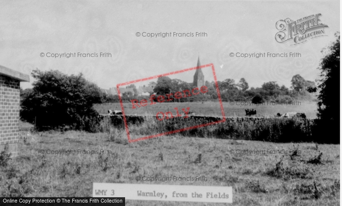 Photo of Warmley, From The Fields c.1955