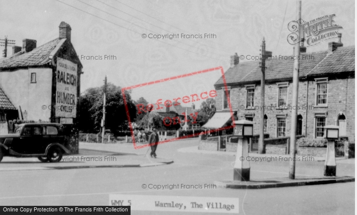 Photo of Warmley, The Village c.1955