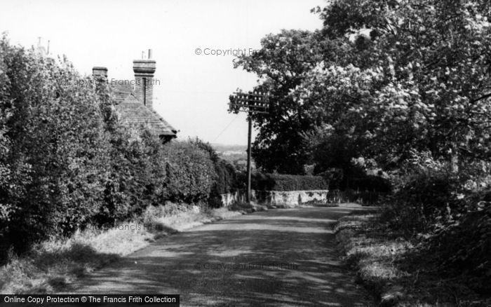 Photo of Warnham, School Hill c.1955