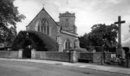 St Margaret's Church And Memorial c.1955, Warnham