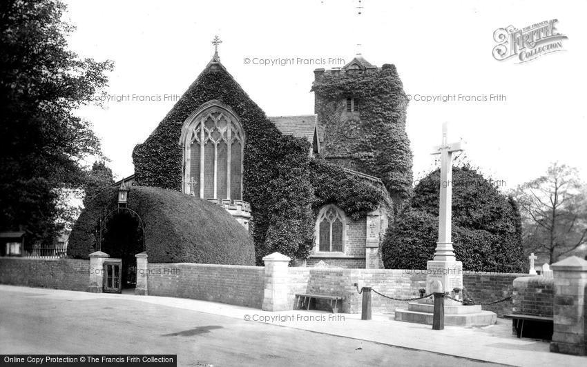 Warnham, St Margaret's Church and War Memorial 1921