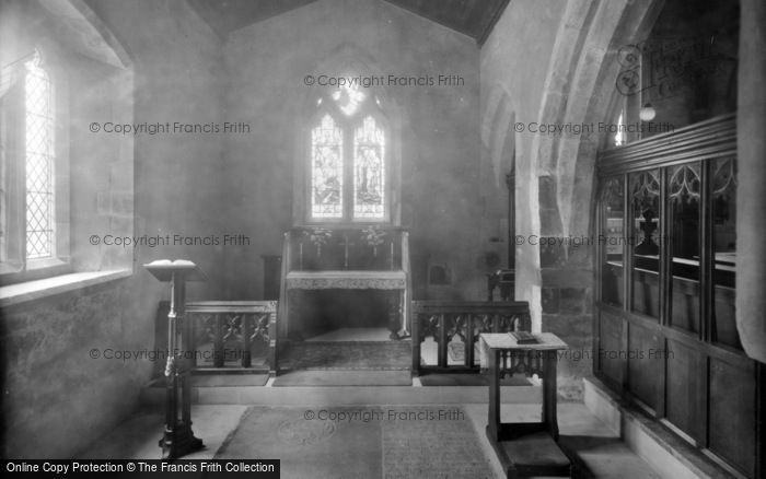 Photo of Warnham, St Margaret's Church, Caryll Chapel 1927