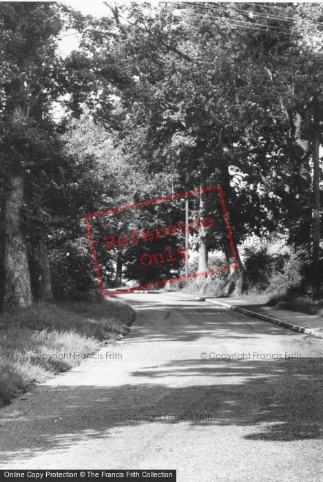 Photo of Warnham, Tilletts Lane c.1955