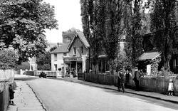 Villagers In Church Street 1921, Warnham